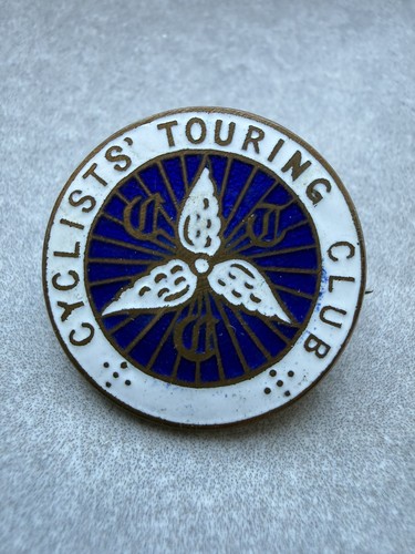 Vintage cycling badge cyclist - vintage,