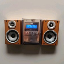 JVC UX-S57 Micro Component Stereo System with 5 CD Changer and Radio Silver=READ