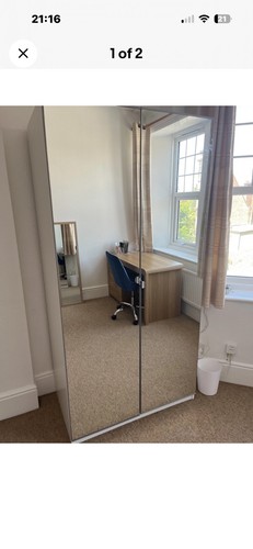 Ikea pax wardrobe - ikea, vikedal