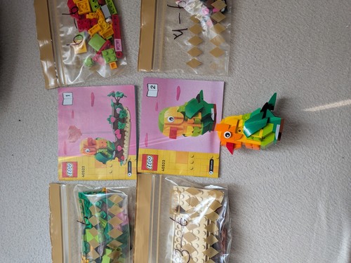 Lego 40522 valentine lovebirds - lego,