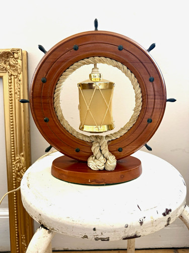 Vintage nautical ship wheel - vintage,