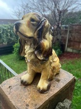 Vintage Chalk Ware Cocker