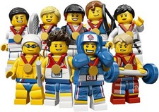 LEGO - TEAM GB / Olympics 2012 - Minifigure Series - 8909 - NEW