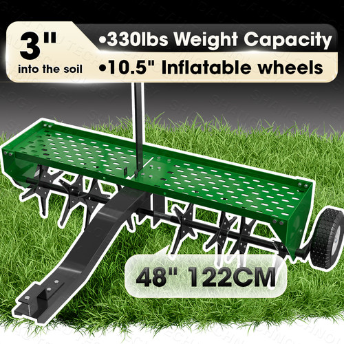 Lawn aerator tow - 48",