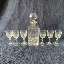 Vintage Cut Glass Whisky