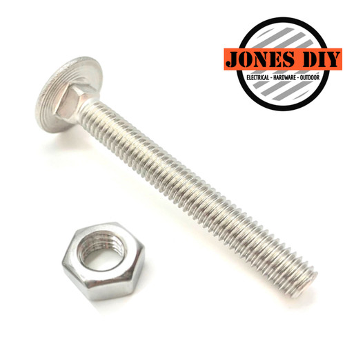 M16 coach bolts carriage - coach, bolt