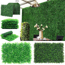 6/12/18x Artificial Faux Ivy Leaf Hedge Roll Privacy Screening Wall Decor Garden