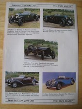 IVAN DUTTON BENTLEY BLOWER