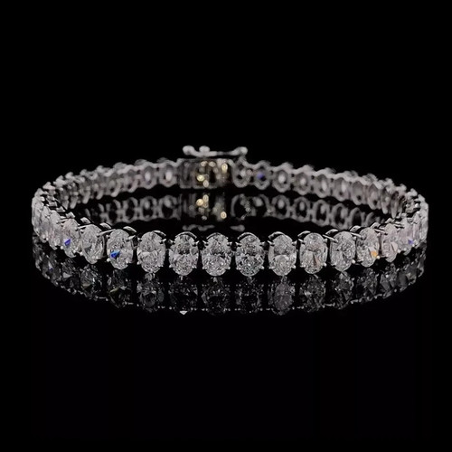 12tcw oval cut lab created - oval,