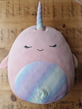 Squishmallows - Evie - Narwhal - larger 18" plush