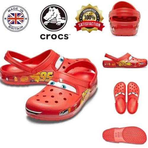Lightning mcqueen crocs clogs - lightning,