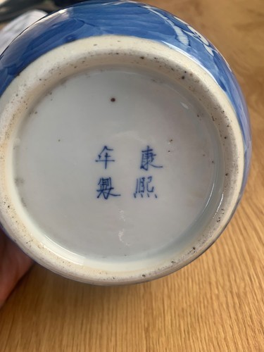 Blue white hand painted - blue&white,