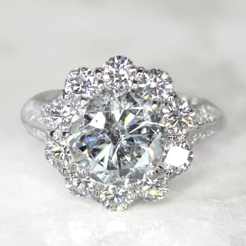Diamond ring 725ct i2 - diamond, f/i2