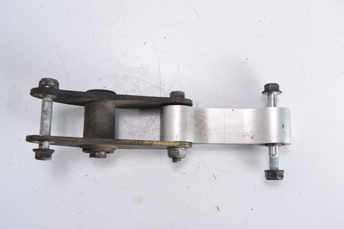 Rear shock absorber linkage