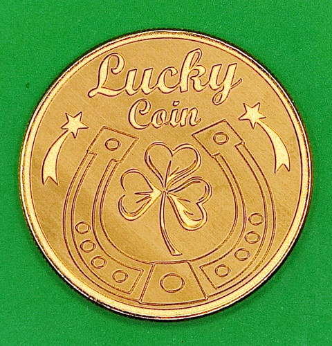 Lucky coin irish - coin, gift
