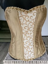 pure silk hand made steel boned corset