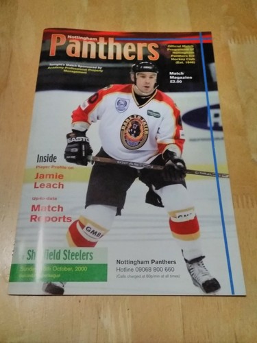 2000 nottingham panthers v - 2000/1,