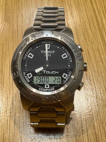 Tissot touch men black - tissot, t-touch