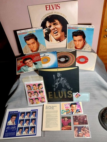 Elvis presley record - presley, stamp