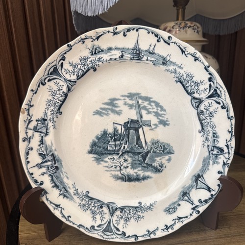 Delft blue transfer ware - delft,
