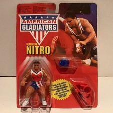 American Gladiators Nitro Gladiator Action Figure by Mattel 1991 NEW
