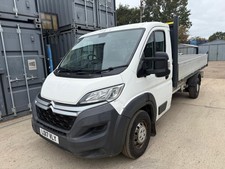 2017 Citroen Relay Flat Bed Drop Side Van (White) NEW LOW MILES ENGINE
