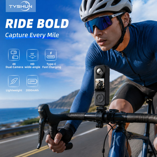 Motorcycle helmet camera - 4k,