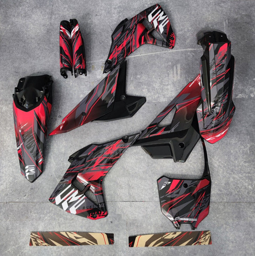 Plastics graphics for honda - plastics, +