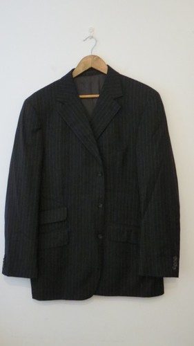 Lewin charcoal grey striped - tm,