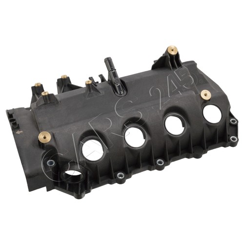 Black plastic cylinder head - black,
