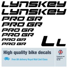 Lynskey PRO GR bike decals