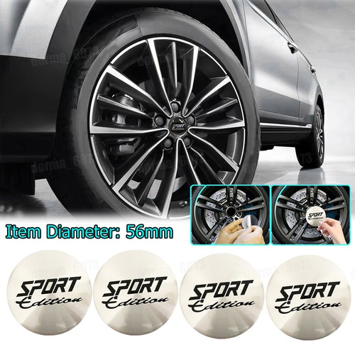 4pcs 56mm sport edition - sport, logo