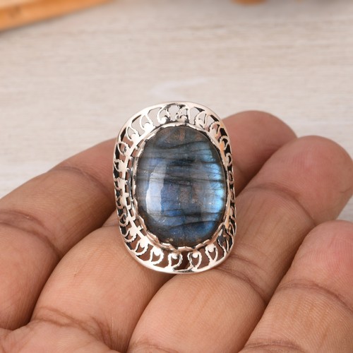 Sterling silver mandala chunky - silver,