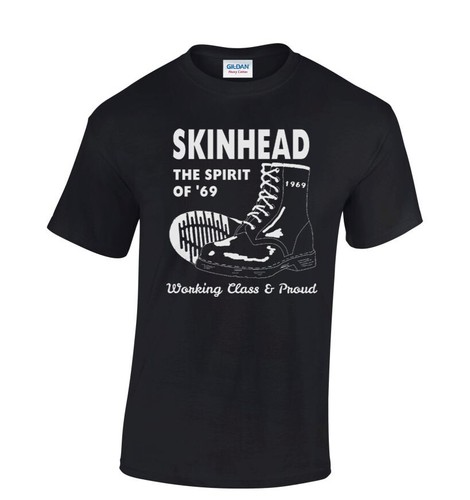 Skinhead shirt men - t-shirt, working