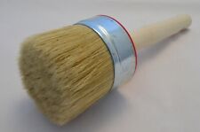 70mm Pure Bristle Professional Round Paint Brush, Chalk Paint, Wax & Oil
