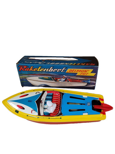 Vintage delphin toy moroscafo - vintage,