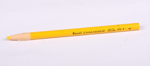 Berol china marker yellow - china,