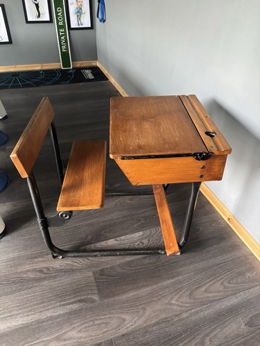 Vintage oak school - vintage,