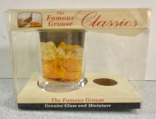 Famous grouse whiskey tumbler - famous,