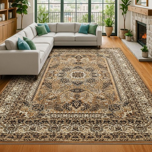 Soft modern traditional rugs - traditional,