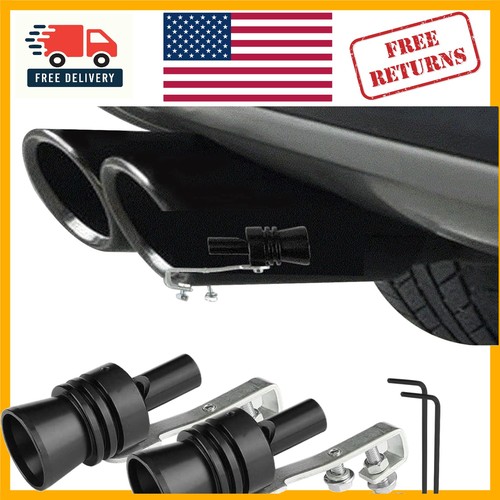 Sleek black aluminum car turbo - sleek,