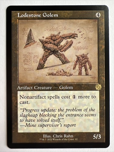 Lodestone golem the - golem, (92)