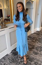 Keepsake The Label Womens Blue Midi Dress