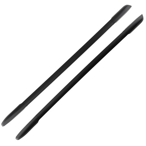 Roof rails side bars black - side,