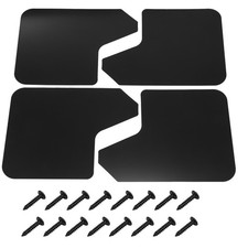 UNIVERSAL Car Rubber Black MUDFLAPS Mud Flaps SET of 4 Front & Rear UK STOCK
