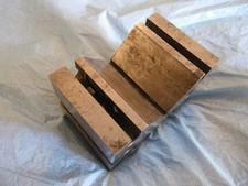 vee block 3 1/2" x 2 1/8" x 2 1/8" engineers V block W.J.Bilton No. 2 v