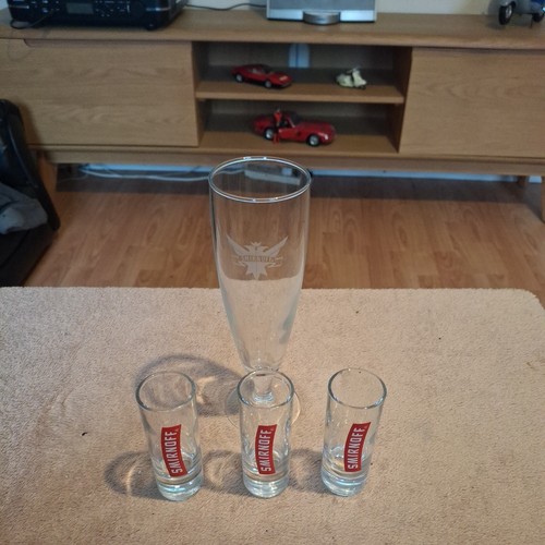 Smirnoff shot glasses - shot,