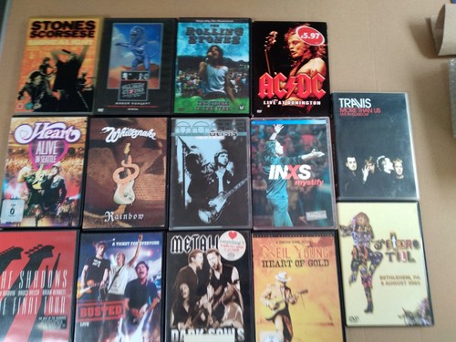 Rock music dvd - rock, bundle