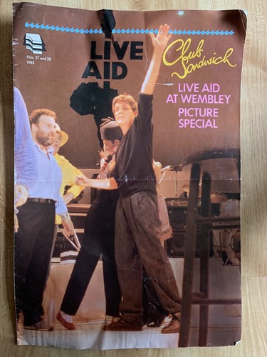 Vintage live aid picture - vintage,