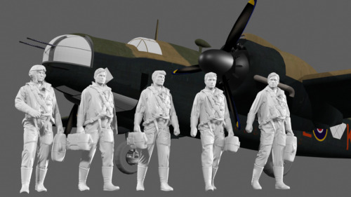 Wwii raf bomber crew 5 - wwii,